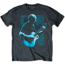 Ed Sheeran, Tričko Chords, Unisex, Modrá