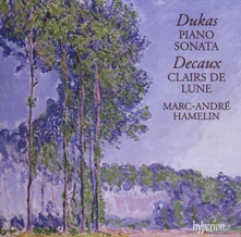 Marc-André Hamelin, CD DUKAS: PIANO SONATA ? DECAUX: CLAIRS DE LUNE