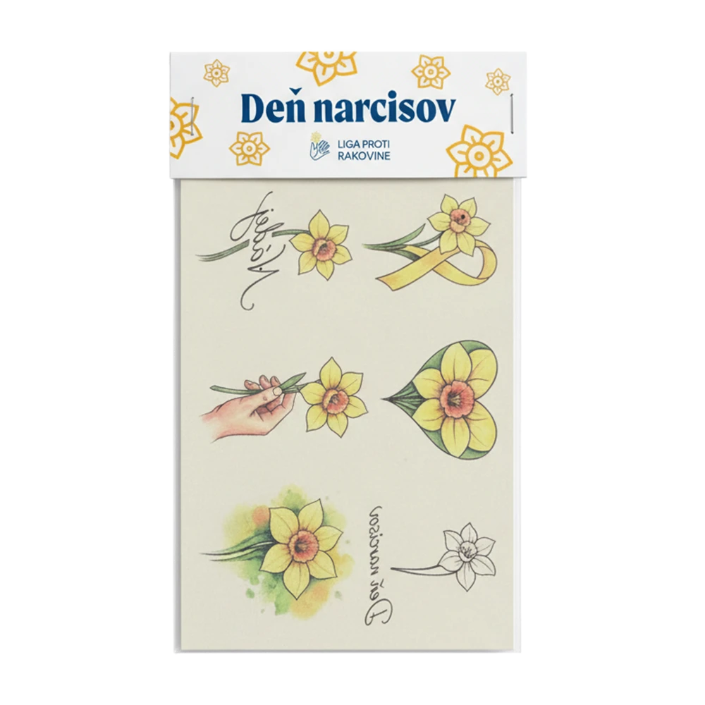 Narcisové tetovačky Kresky