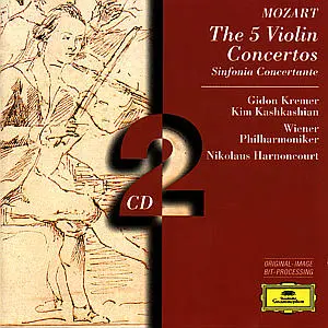 Gidon Kremer, Nikolaus Harnoncourt, Wiener Philharmoniker – CD KONCERTY PRO HOUSLE/5 KONC