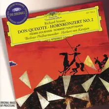 CD FOURNIER/HAUPTMANN/KARAJAN - DON QUIXOTE/KONC.PRO HORNU
