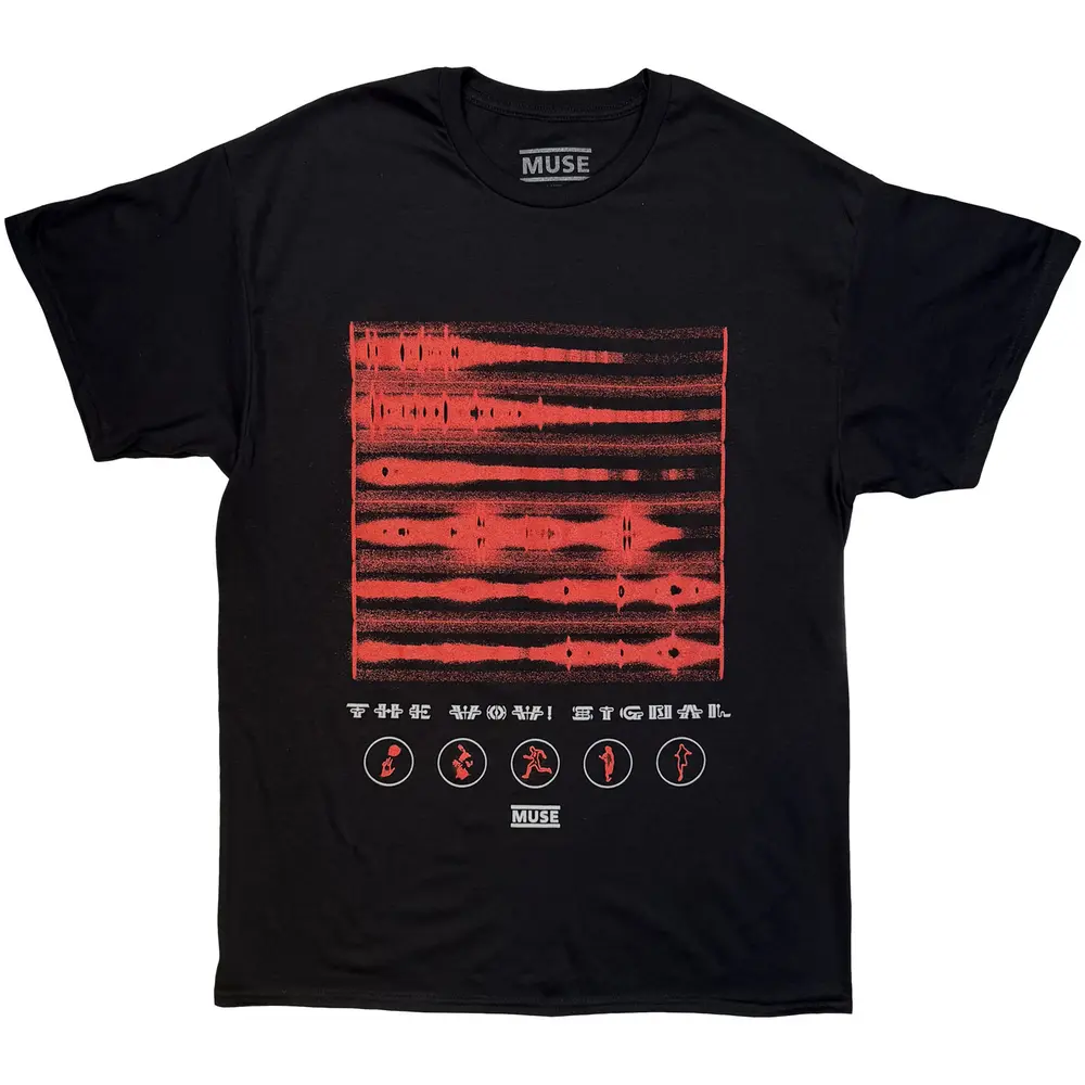 Unisex T-Shirt: Wow Waves (Black)