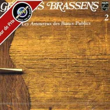 Georges Brassens, CD LES AMOUREUX DES BANCS PUBLIQUES