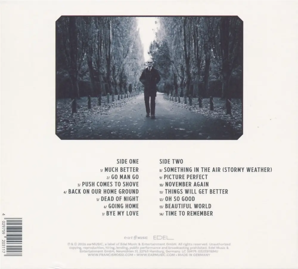 Francis Rossi – THE ACCIDENTAL (CD)