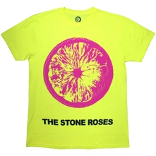 The Stone Roses, Tričko Pink Lemon, Unisex, Žltá