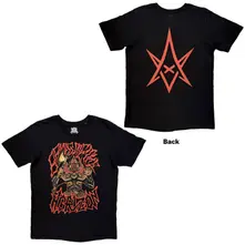 Unisex T-Shirt: Warrior (Black) (Back Print)