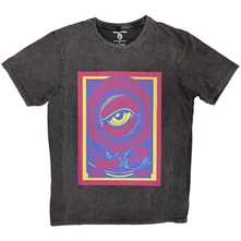 Primal Scream, Tričko Psychedelic Eye, Unisex, Šedá