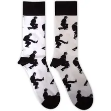 Monty Python – Silly Walks (Weiß) (Socken)