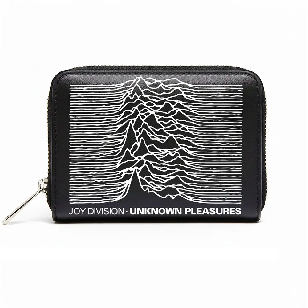 Zip Top Purse: Unknown Pleasures (Black)