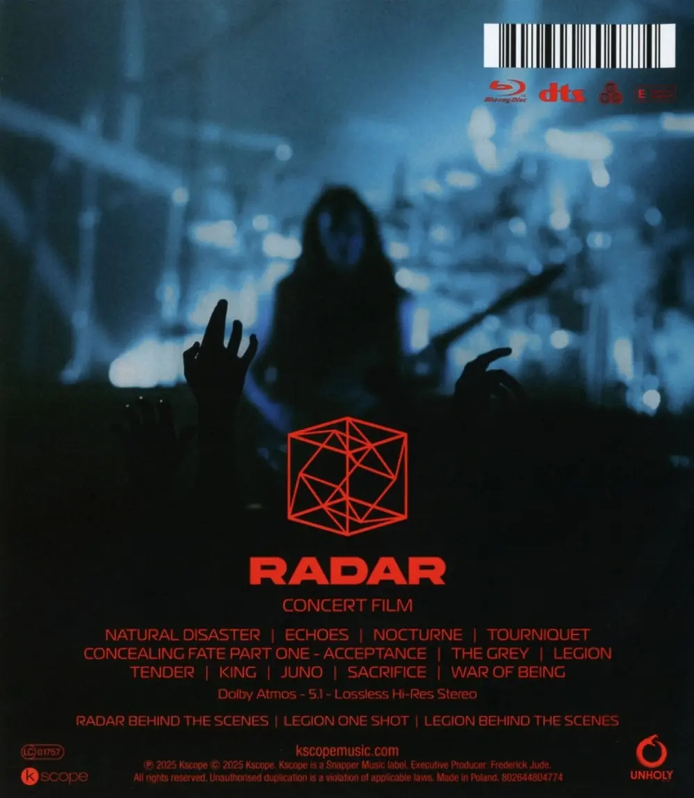 Tesseract – RADAR (Blu-ray)