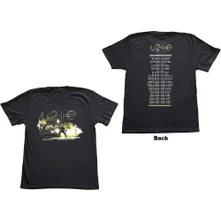 U2, Tričko Stage Photo, Unisex, Čierna