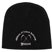 Children of Bodom, Čapica Hatecrew/Finland, Unisex, Čierna