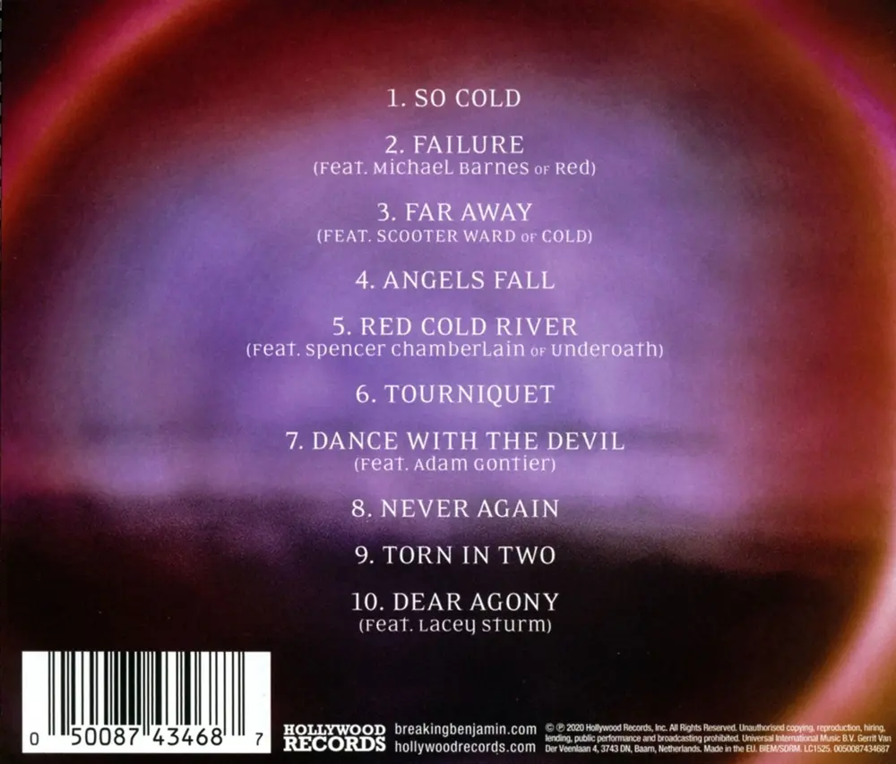 BREAKING BENJAMIN - AURORA (CD)