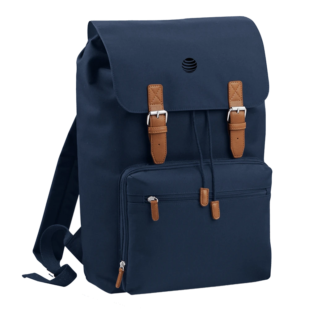 Vintage laptop backpack