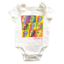 The Rolling Stones, Body Two-Tone Tongues, Dieťa, Biela