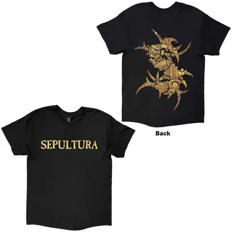 Unisex T-Shirt: Discography (Black) (Back Print)