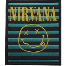 Nirvana, Nažehlovačka Logo & Smiley Stripes