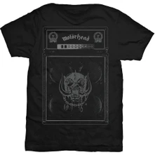 Motörhead, Tričko Amp Stack, Unisex, Čierna