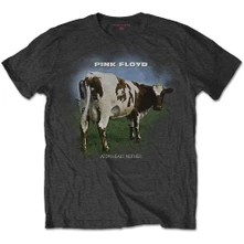 Pink Floyd, Tričko Atom Heart Mother Fade, Unisex, Šedá