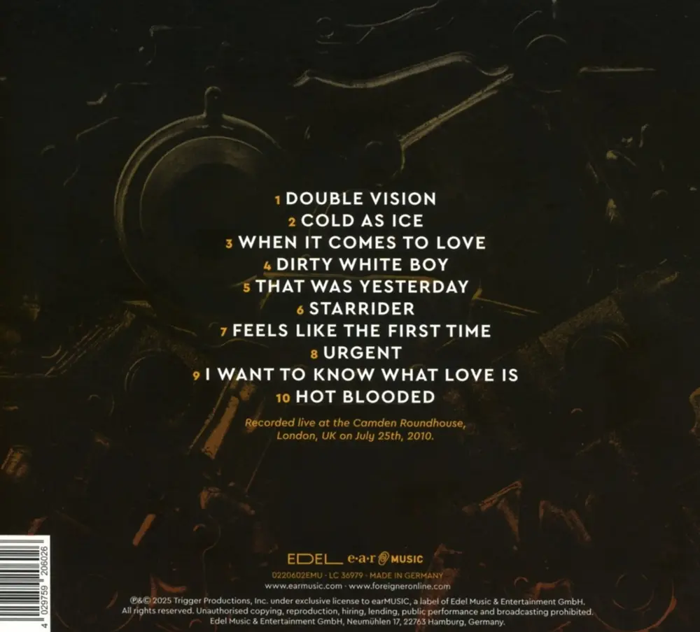 ALL ENGINES ON - LIVE IN LONDON