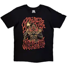 Unisex T-Shirt: Warrior (Black) (Back Print) thumbnail