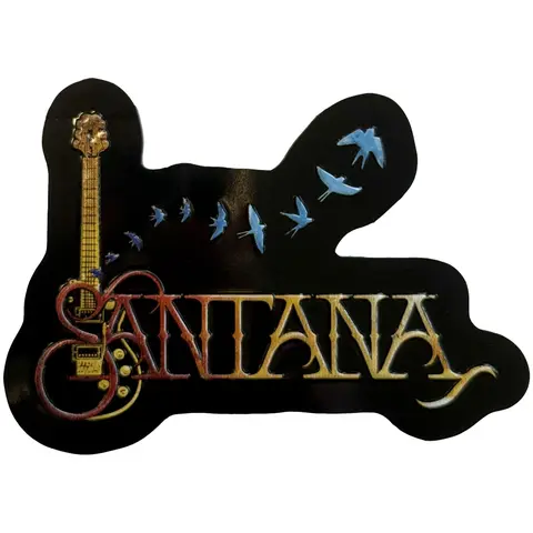 Fridge Magnet: Guitar & Birds