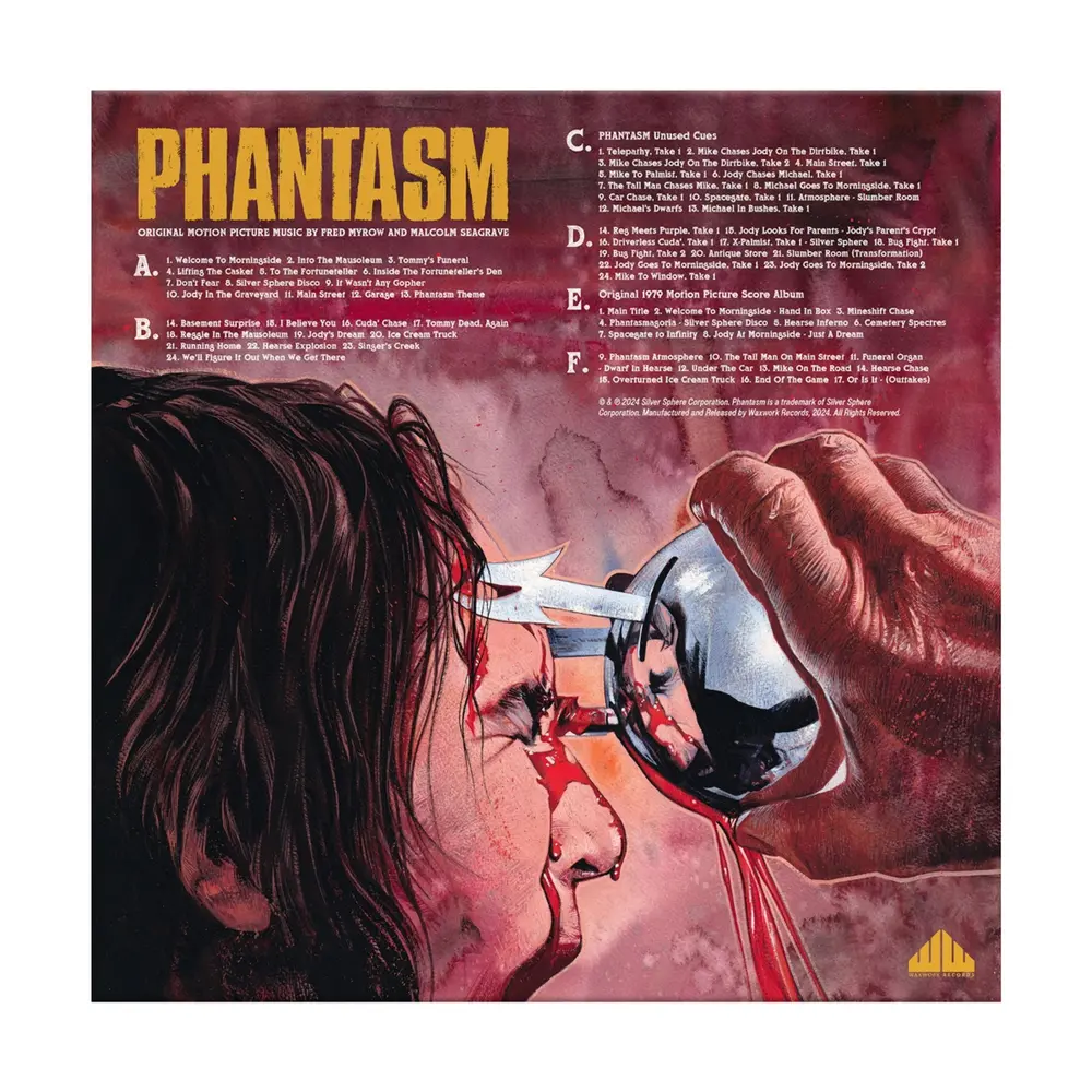 Fred Myrow & Malcolm Seagrave – PHANTASM (Vinyl)