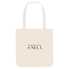 Nela Pocisková, Taška Čo je veľa, to je #NELA, Unisex, Natural