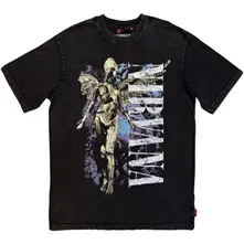 Unisex Unplugged T-Shirt: In Utero Angel Wash (Black) (Back Print) thumbnail