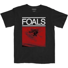 Foals, Tričko Red Roses, Unisex, Čierna