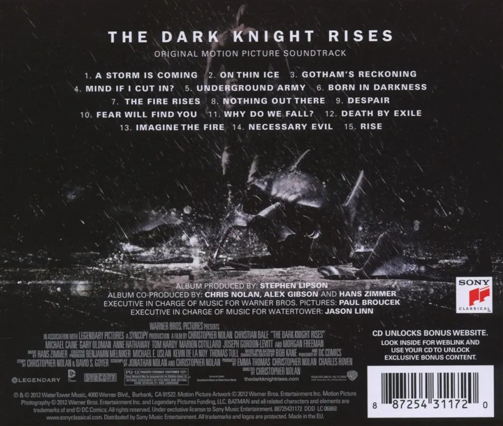 The Dark Knight Rises (Original Motion Picture Soundtrack)