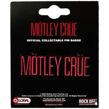 Motley Crue – Logo (Odznak)