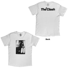 Tričko Unisex T-Shirt: London Calling Press Photo (White) (Back Print)