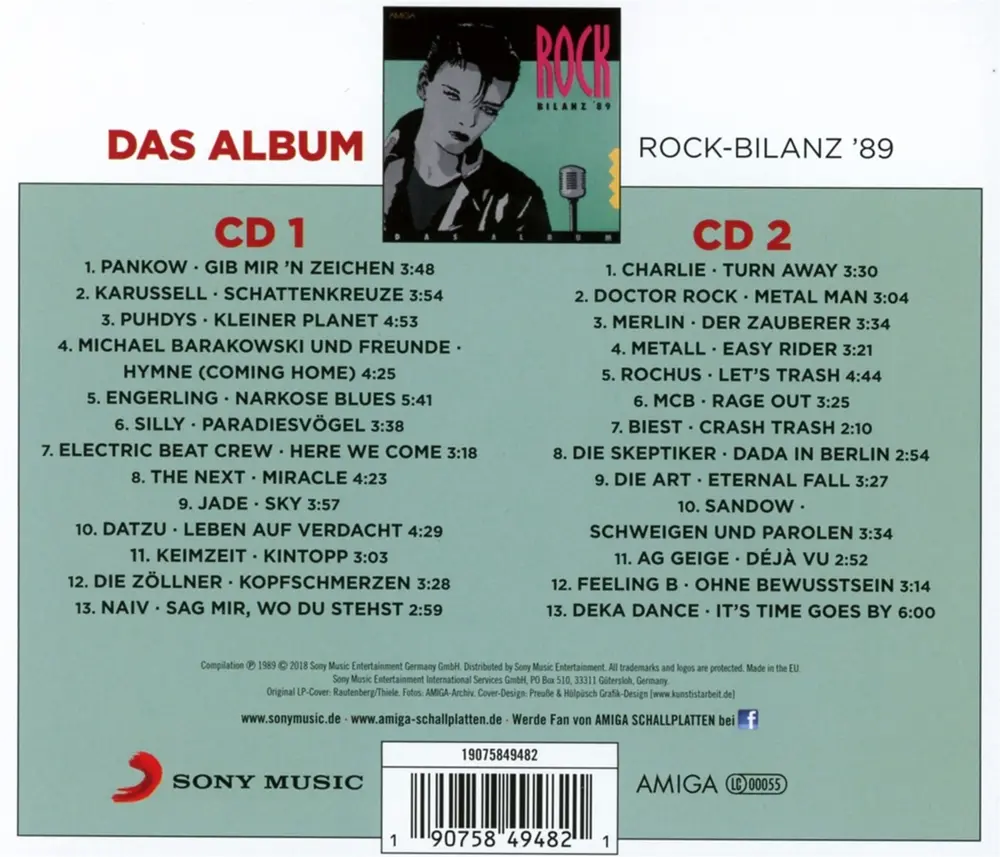 Rock-Bilanz 1989