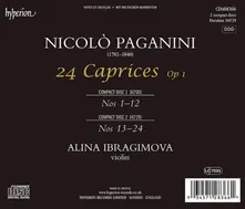 Alina Ibragimova – PAGANINI: 24 CAPRICES (CD)