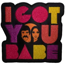 Sonny & Cher – I Got You Babe Faces (Nažehlovačka)