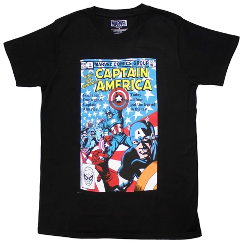 Many Captain Americas Comic Cover