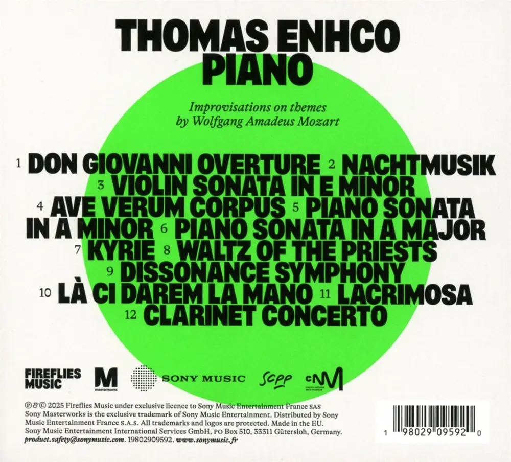 Thomas Enhco – Mozart Paradox (CD)
