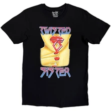 Twisted Sister, Tričko Nails, Unisex, Čierna