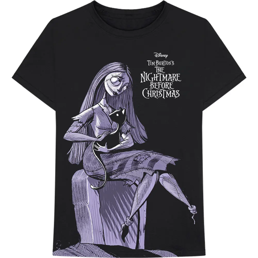 The Nightmare Before Christmas – Sally Jumbo (Negru) (Tricou)