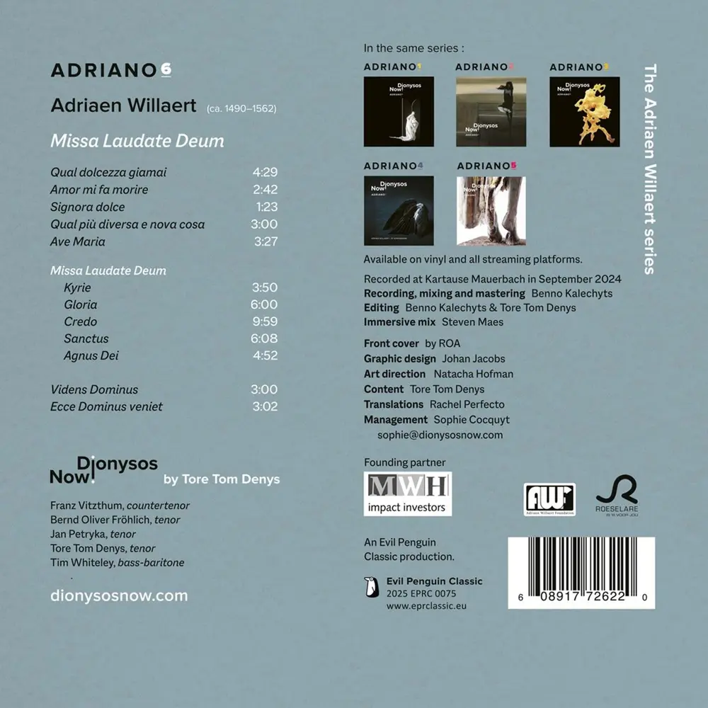 Dionysos Now! – ADRIANO 6 (CD)