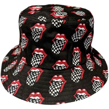 Klobúk Checker Tongue Pattern
