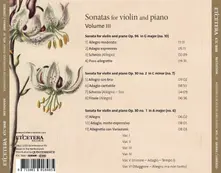 LUDWIG VAN BEETHOVEN: SONATAS FOR VIOLIN AND PIANO VOLUME III thumbnail