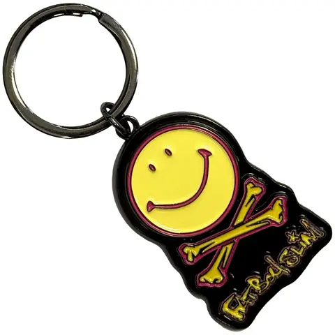 Fatboy Slim – Kľúčenka Happy Face Logo
