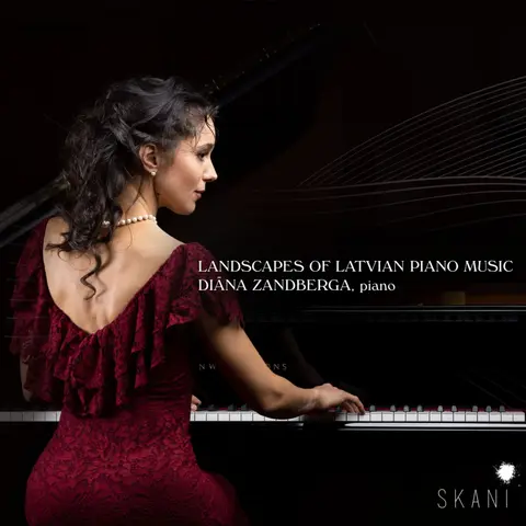 Diana Zandberga – CD LANDSCAPES OF LATVIAN PIANO MUSIC