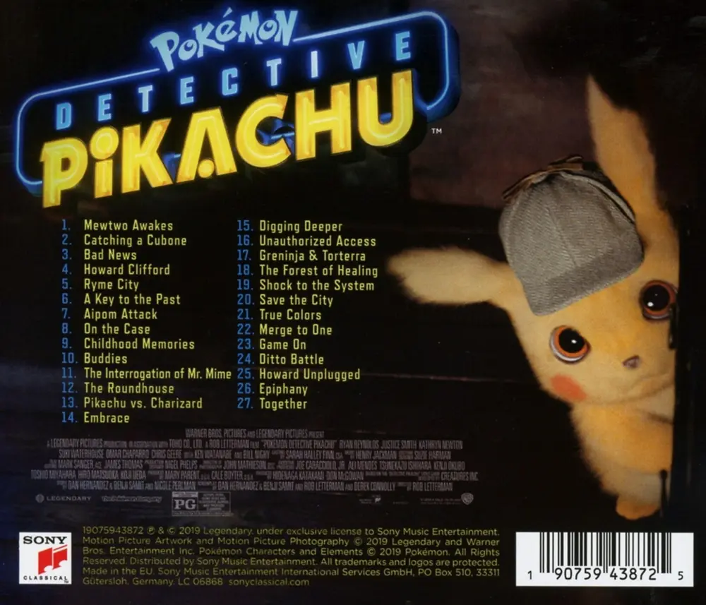 Pokémon: Detective Pikachu (Original Motion Picture Soundtrack)