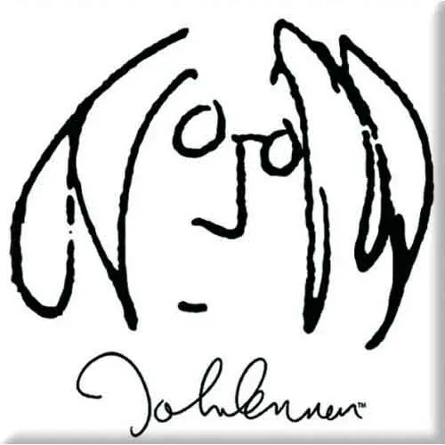 John Lennon – Self Portrait Black On White (Magnetka)