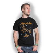 Kings of Leon, Tričko Stripper, Unisex, Čierna