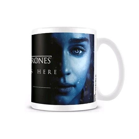 Winter is Here Daenerys, biely