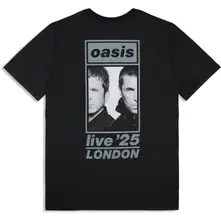 Unisex T-Shirt: London 25 July Event (Black) (Back Print & Ex-Tour)